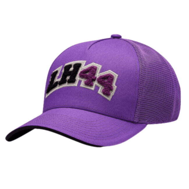 Cost-Effective Mercedes 2023 Lewis Hamilton Trucker Cap (Purple)