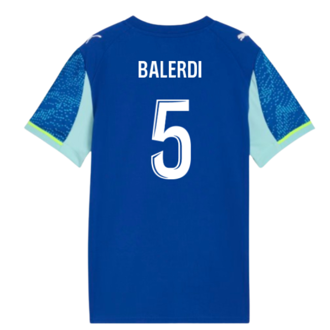 Updated Marseille Third Soccer Jersey 2025-2026 (Kids)