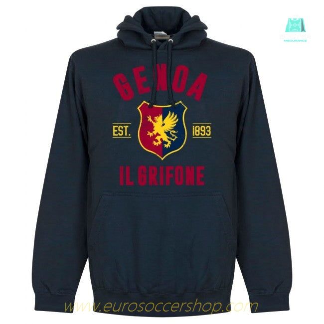 Genoa Established Hoodie - Navy