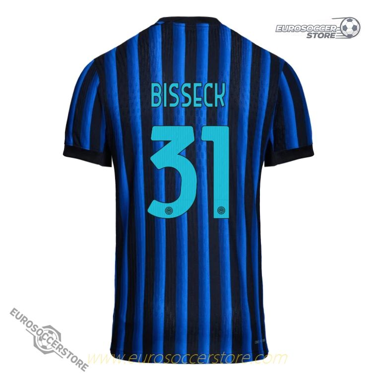 25-26 Inter Milan Home Jersey 31 BISSECK (Player Version)