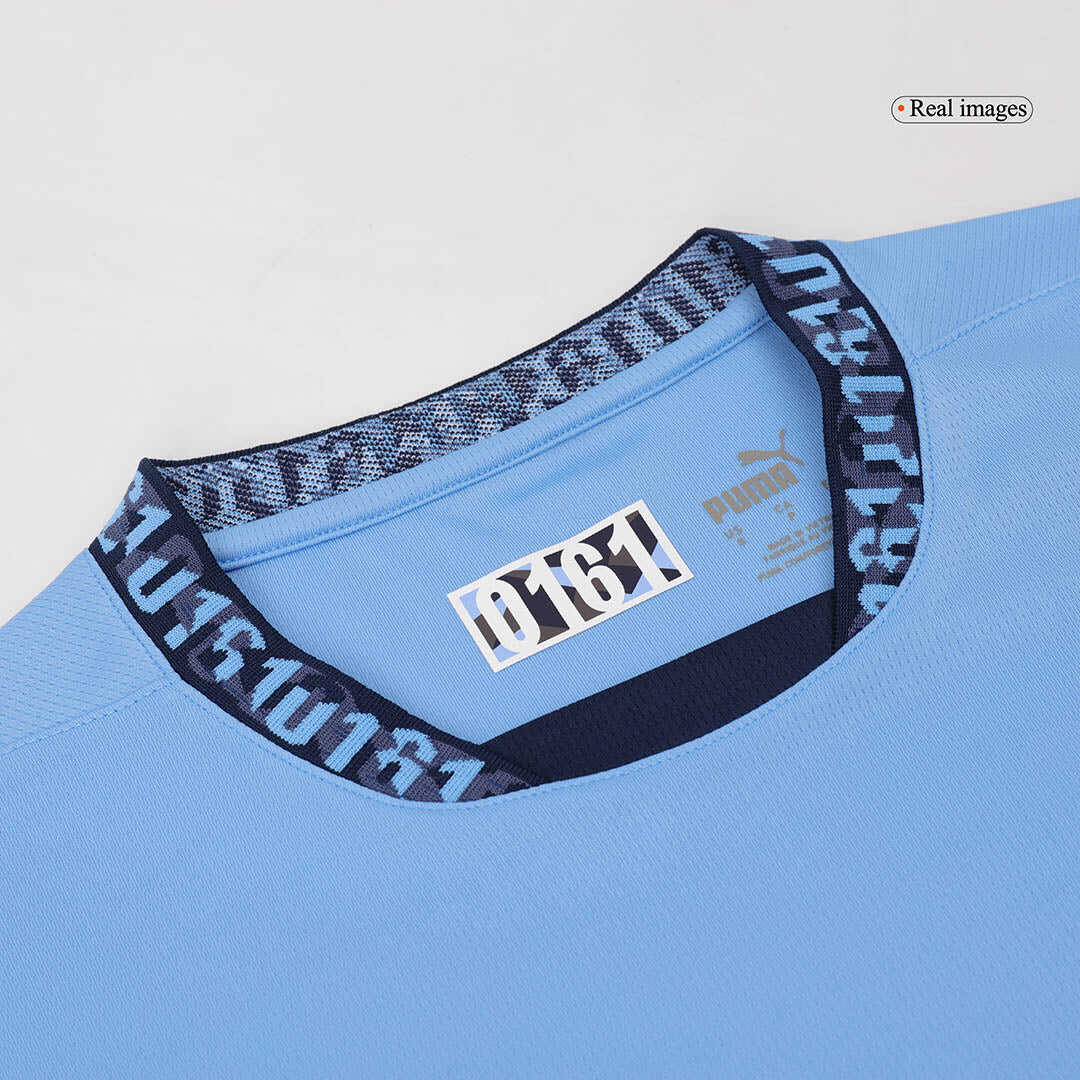 RODRIGO #16 Manchester City Home  Soccer Jersey 2024/25 Authentic Kit