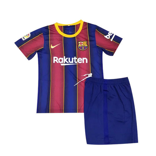 Kids Barcelona FC 20-21 Home Soccer Kit ShirtShorts - Official