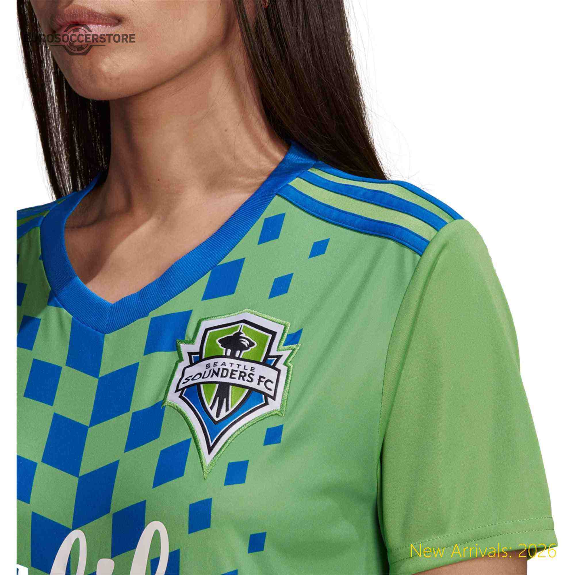 Eye-catching Women Superior Sea Football Star Home Jersey 2022