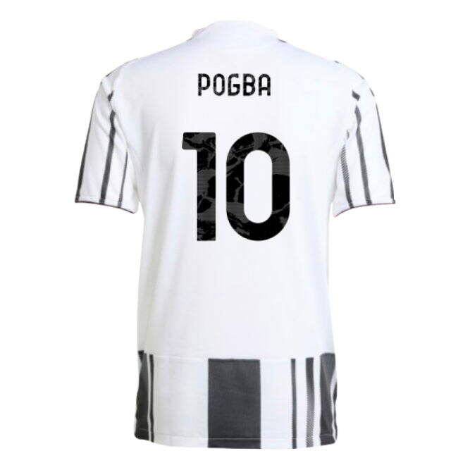 2025-2026 Juventus Home Stylish Shirt (Pogba 10) Stretch Fabric