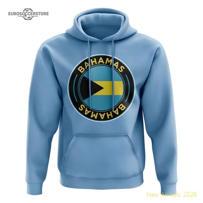 Official Bahamas Football 20242025 Regular Hoodie Lightweight