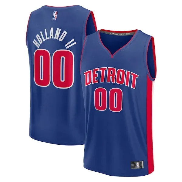 Ron Holland DET Replica Jersey - high-quality trendy - Blue sports