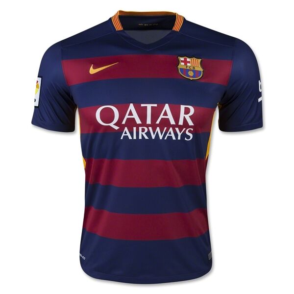 Barcelona 201516 Home Soccer Shirt - Official Replica 11841
