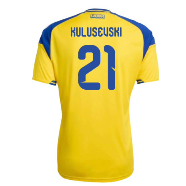 Professional Style Sweden Home Player Jersey 2026-2027