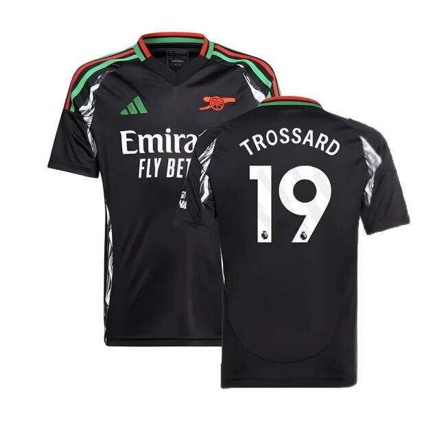 Heritage 2024-2025 Arsenal Away Heritage Jersey (Trossard 19) (Kids)