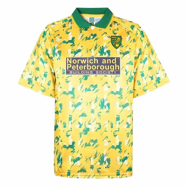 Norwich City 1993 Home Retro Shirt (SHERWOOD 4)