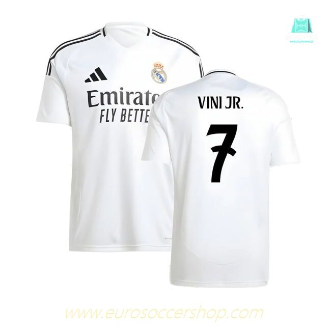 2024-2025 Real Madrid Home Shirt (Vini Jr. 7)