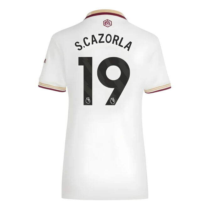 Arsenal Arsenal Third Shirt Womens S Cazorla #19 Superior Craftsma...