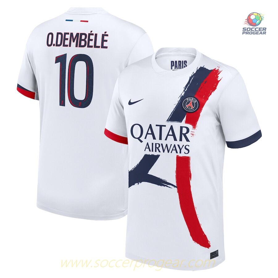 PSG Away Soccer Team Shirt 2024-2025 Season Dembele