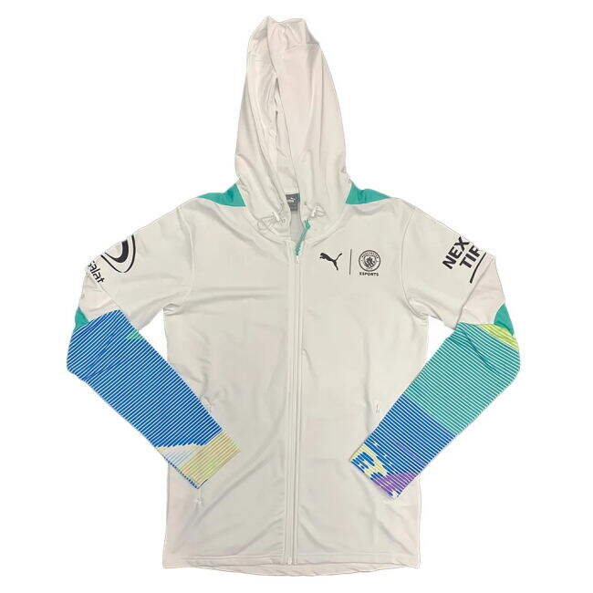 Men's 2022-2023 Man City Gameday Jacket (White)