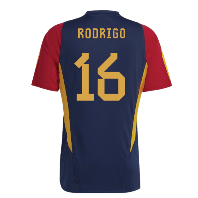 2022-2023 Spain Training Jersey (Navy) (Rodrigo 16)