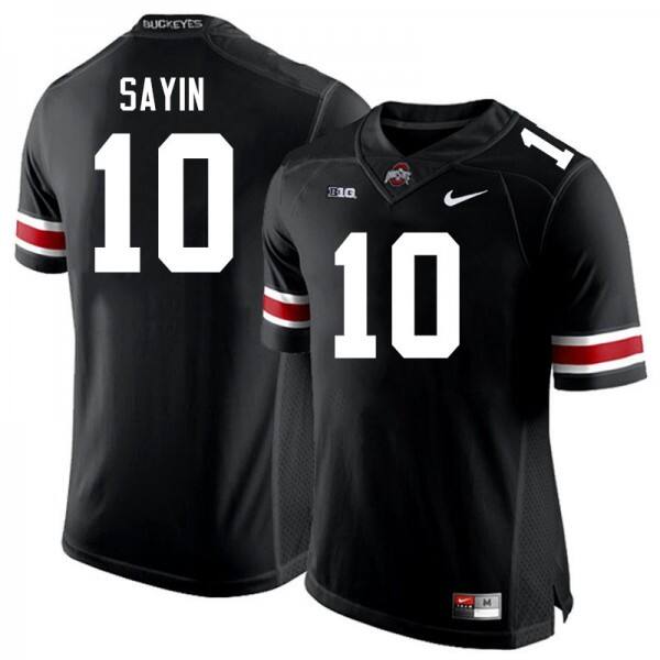 Men Ohio State Buckeyes #10 Julian Sayin Official Football Jersey