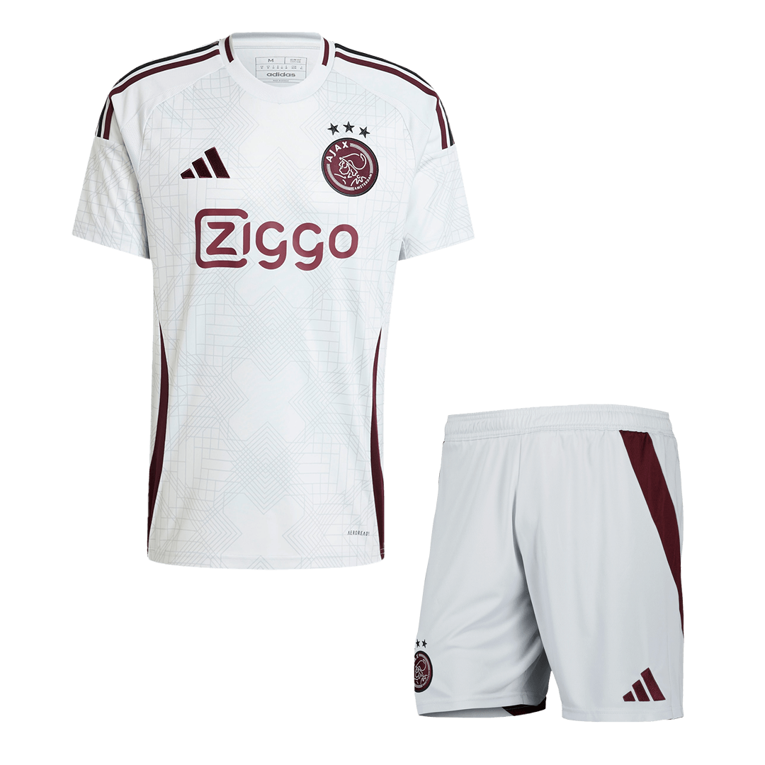 Ajax Third Away Soccer Jersey Kit(Jersey+Shorts) 2024/25Authentic Kit