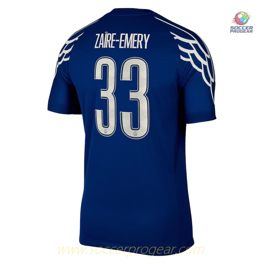 PSG High Quality Fourth Soccer Team Shirt 2024-25 Edition Zaire Emery