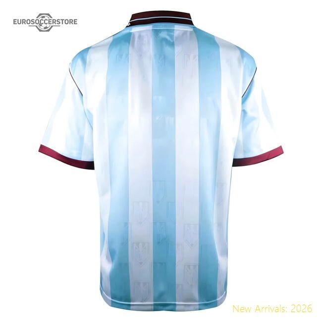 Excellent 1992 West Ham Score Draw Away Shirt - Fantastic Value