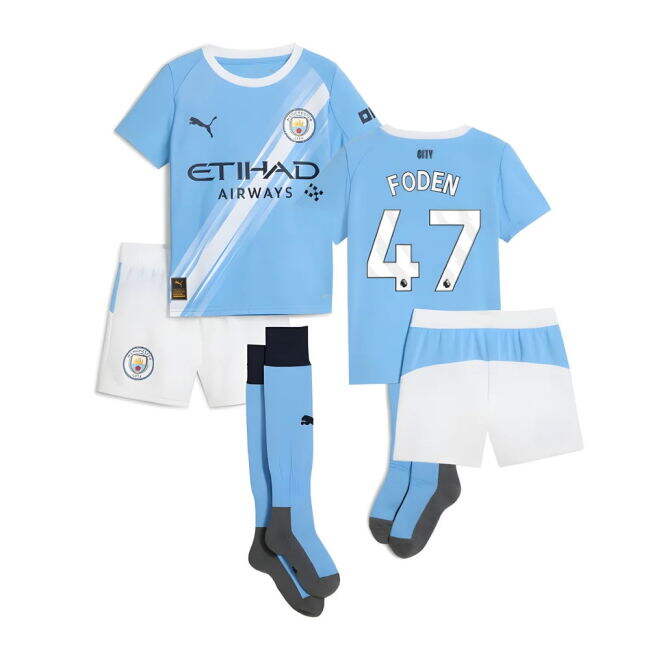 Man City Soccer Jerseys Classic Home Jersey 2025-2026 #36