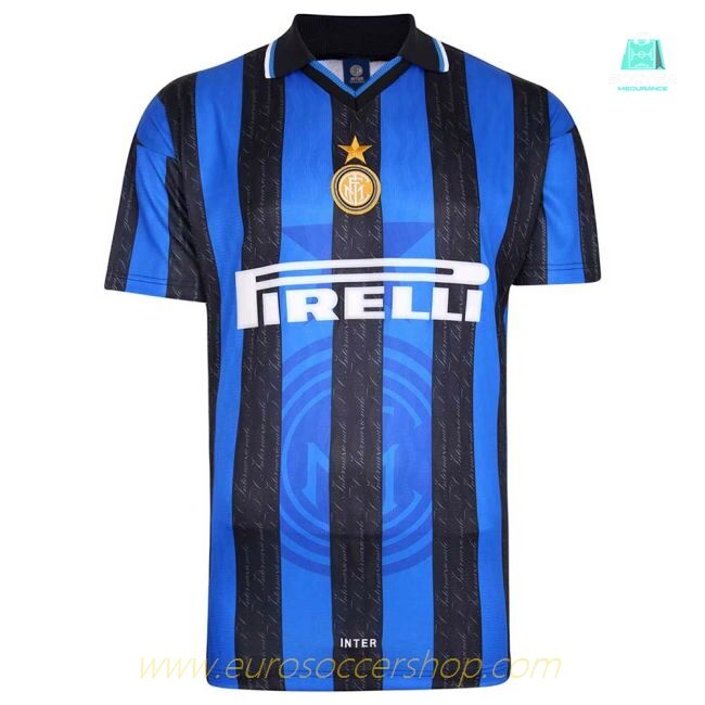 1998 Inter Milan Score Draw Home Shirt (Your Name)