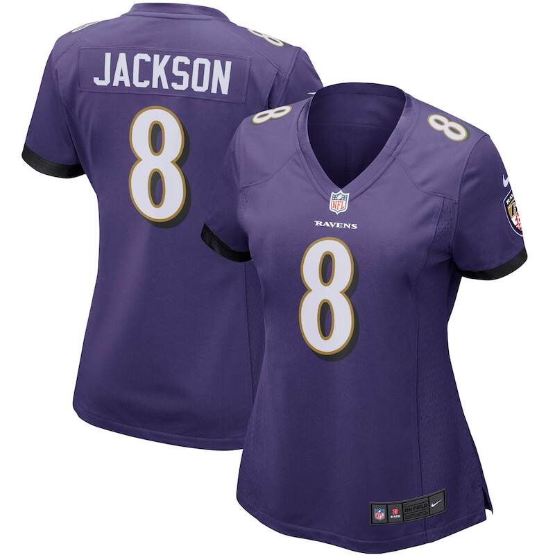 Lamar Jackson Baltimore Ravens Nike Women's Game Player Jers...