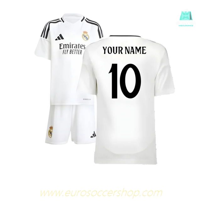 2024-2025 Real Madrid Home Mini Kit (Your Name)