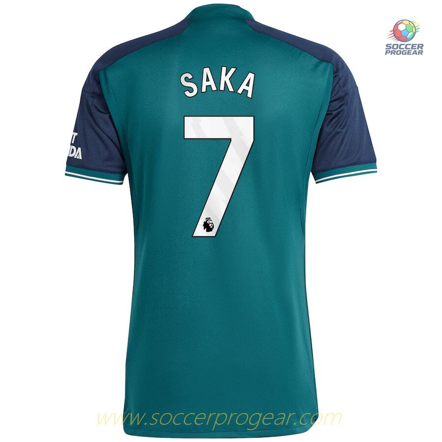Arsenal Third Shirt 2023 2024 Saka