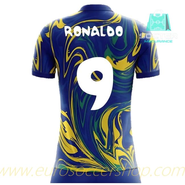 2025/26 Campaign Brazil NT Away Jersey Concept (Ronaldo 9)