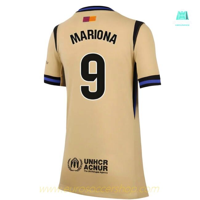 2025-2026 Barcelona Away Shirt (Kids) (Mariona 9)