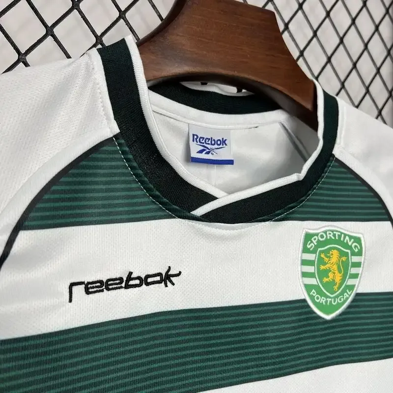 2001-2003 Kids Sporting Lisbon Jersey retro kit