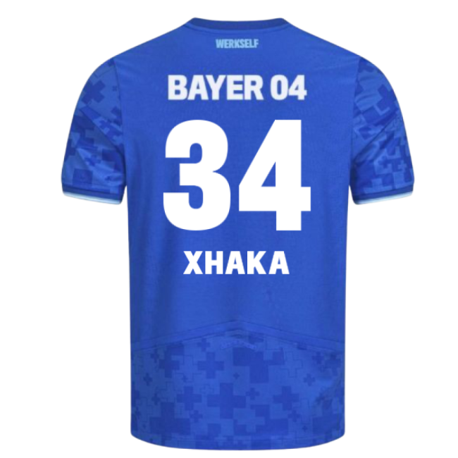 High-quality 2025-2026 Bayer Leverkusen Third Jersey (xhaka 34)