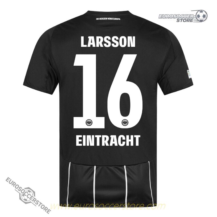 Eintracht Frankfurt 25-26 Champions League LARSSON Number 16 Jersey