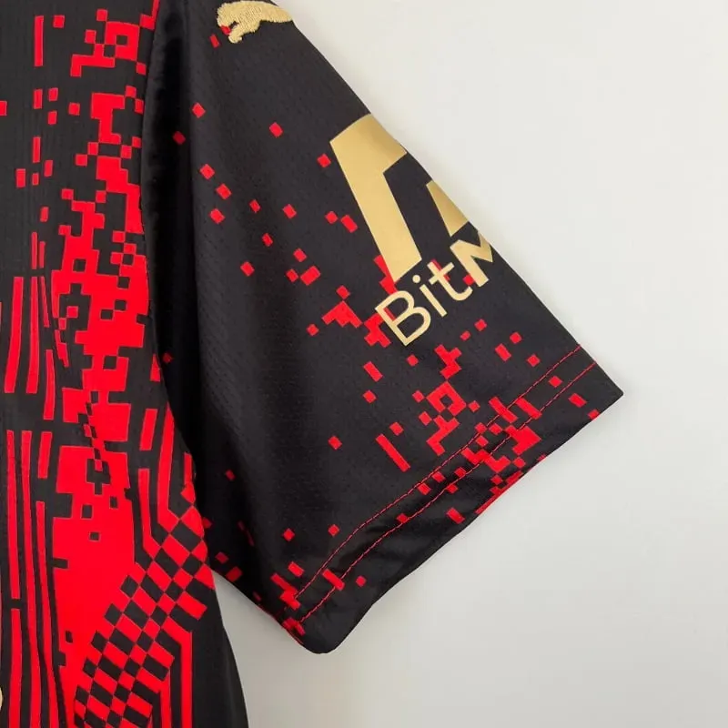 2022-2023 Kids AC Milan Fourth retro kit