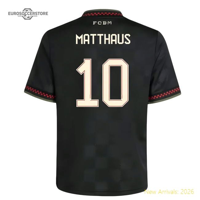 2025-2026 Bayern Munich Alternative Jersey (kids) (matthaus 10)