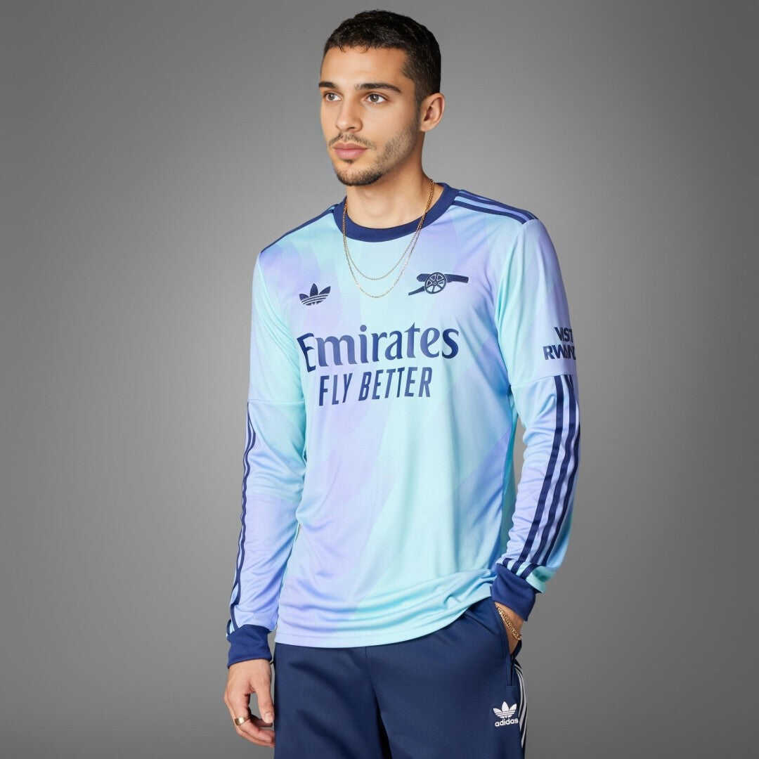 Arsenal Third Away Long Sleeve Soccer Jersey