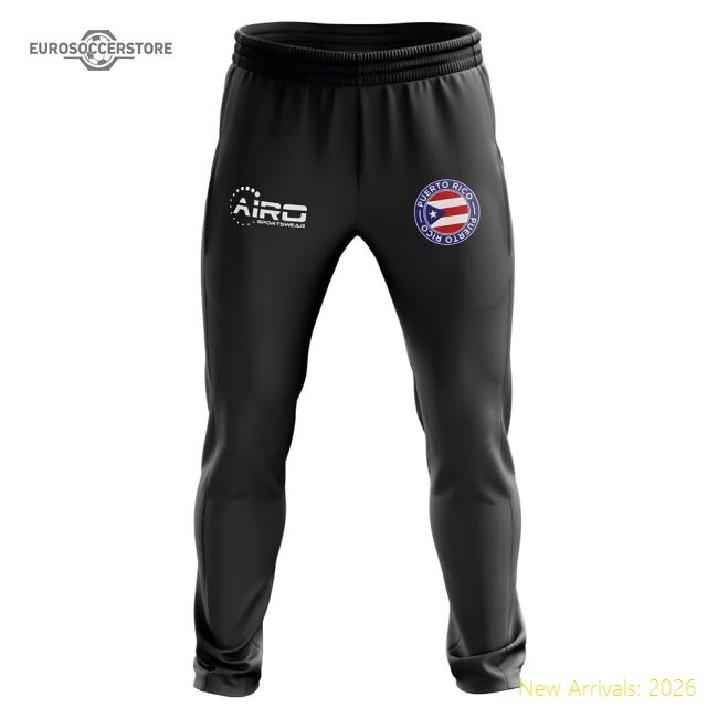 Outstanding Puerto Rico Concept Football Training Pants (black)