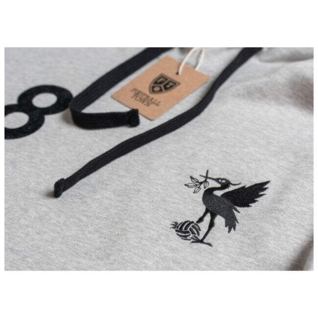 Liverpool Hoodie The Bird Grey