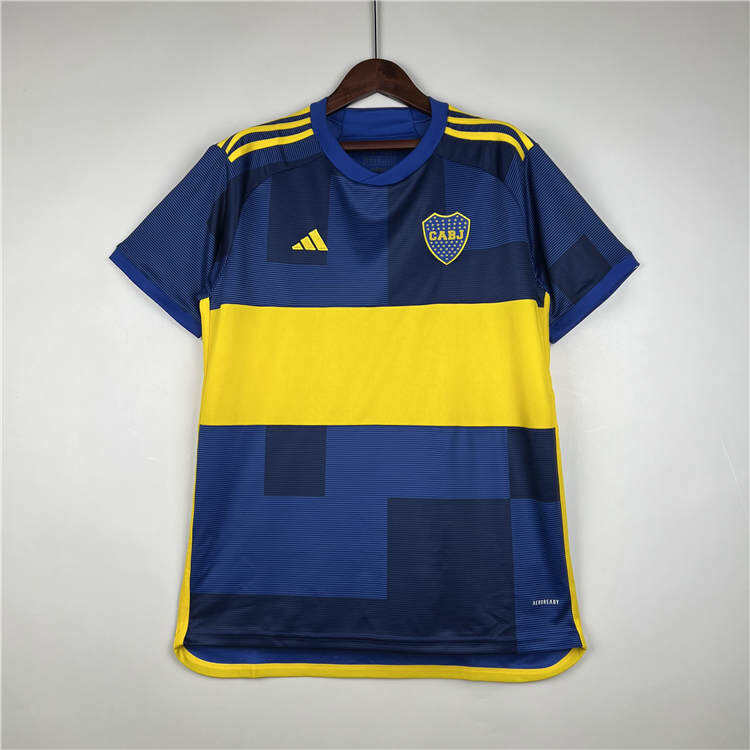 Boca Juniors 2324 Football Shirt Home Blue Soccer Jersey - Official