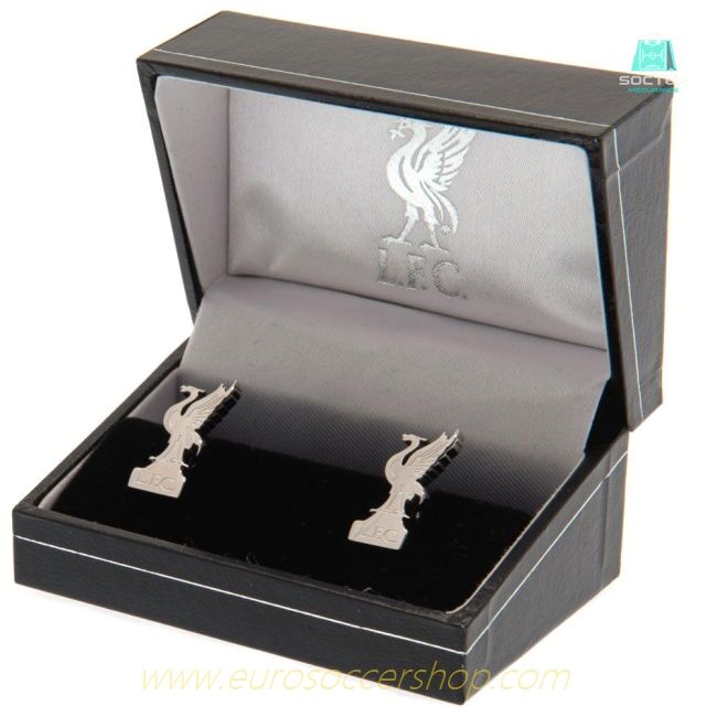 Liverpool FC Stainless Steel Formed Liverbird Cufflinks
