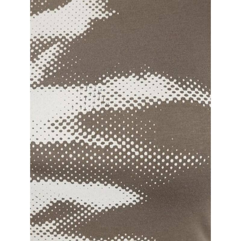 Abstract Patterned Graphic Baby Tee JV9466