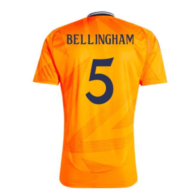 2024-2025 RM Away Professional Football Shirt (Bellingham 5)