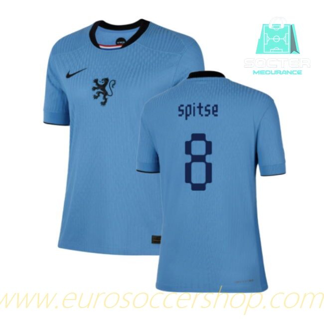 2025-2026 Season Holland International Away Football Shirt Women's (Spitse 8)