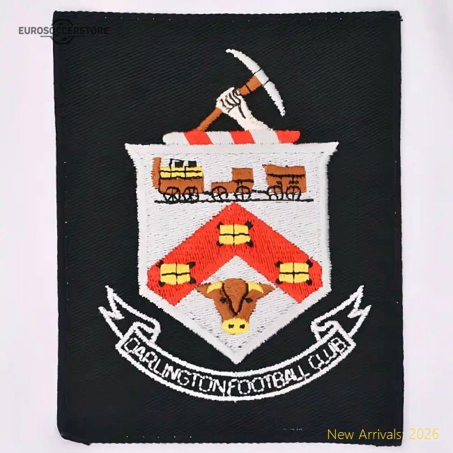 Premium Darlington 1950s Retro Football Shirt - Fantastic Value