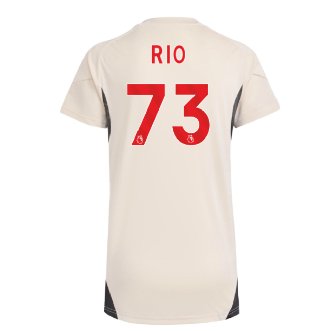 2025-20 Liverpool Training Football Shirt Rio Name & Number L M Wom...