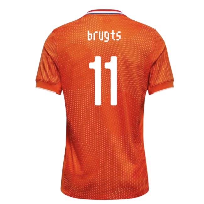 Kids Match Worn Style Netherlands Home Pro Level Shirt 2025-2026