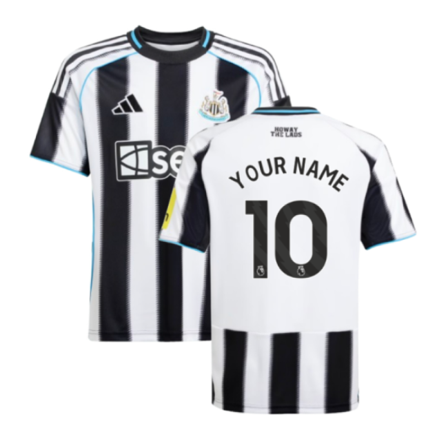Top-grade 2025-2026 Newcastle Home Shirt (kids) (your Name)
