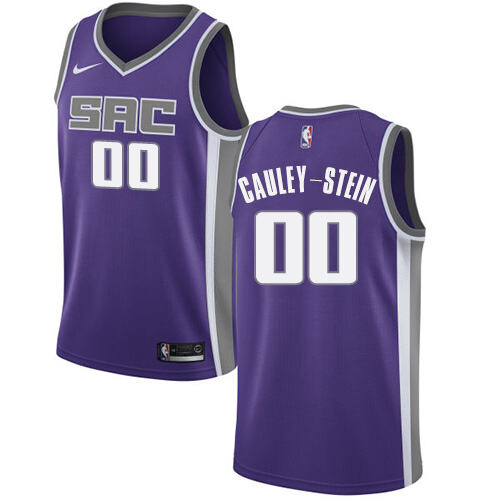 Kings #00 Willie Cauley Official 2024 Icon NBA Jersey - Purple