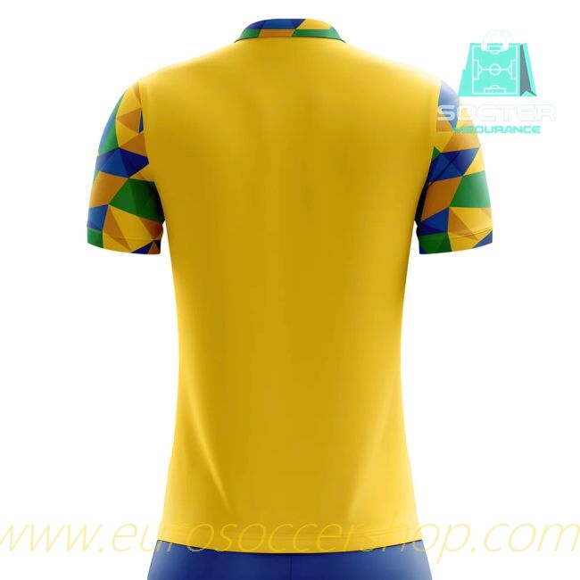 2025/26 Campaign Brazil NT Home Jersey World Cup Youth Version (Ronaldo 9)