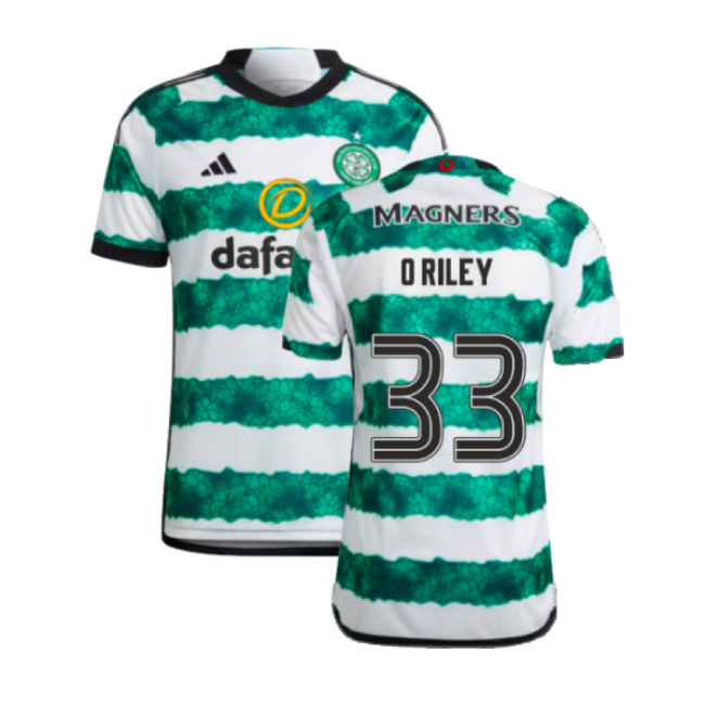 Genuine Glasgow Celtic Home Uniform O Riley #33 Official Merchan (v9)